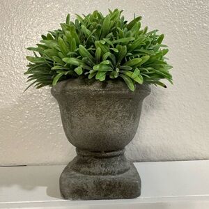 Small faux plant, home decor